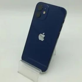 【中古】Apple SoftBank 【SIMロック解除済み】 iPhone 12 mini 64GB ブルー MGAP3J/A【OSU301】保証期間１ヶ月【ランクB】
