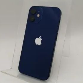 【中古】Apple SoftBank 【SIMロック解除済み】 iPhone 12 mini 64GB ブルー MGAP3J/A【なんば】保証期間１ヶ月【ランクB】