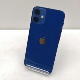 【中古】Apple docomo 【SIMロック解除済み】 iPhone 12 mini 64GB ブルー MGAP3J/A【仙台イービーンズ】保証期間１ヶ月【ランクB】
