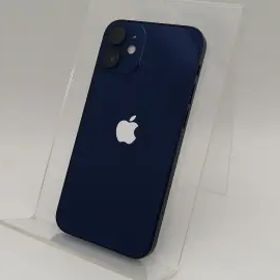 【中古】Apple 国内版 【SIMフリー】 iPhone 12 mini 64GB ブルー MGAP3J/A【なんば】保証期間１ヶ月【ランクB】