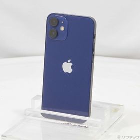 (中古)Apple iPhone12 mini 64GB ブルー MGAP3J/A SIMフリー(262-ud)