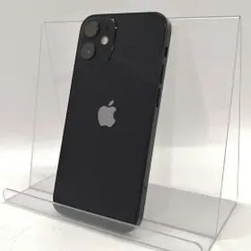 【中古】Apple SoftBank 【SIMロック解除済み】 iPhone 12 mini 128GB ブラック MGDJ3J/A【仙台イービーンズ】保証期間１ヶ月【ランクC】