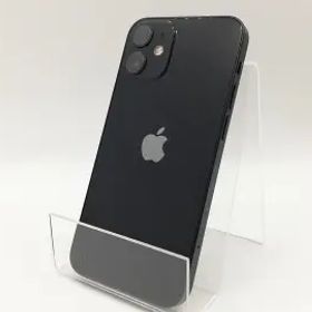 【中古】Apple au 【SIMロック解除済み】 iPhone 12 mini 128GB ブラック MGDJ3J/A【福岡筑紫】保証期間１ヶ月【ランクA】