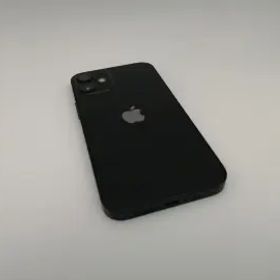 【中古】Apple au 【SIMロック解除済み】 iPhone 12 mini 128GB ブラック MGDJ3J/A【なんば】保証期間１ヶ月【ランクB】