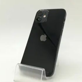 【中古】Apple docomo 【SIMロック解除済み】 iPhone 12 mini 128GB ブラック MGDJ3J/A【スマーク伊勢崎】保証期間１ヶ月【ランクA】