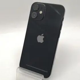 【中古】Apple SoftBank 【SIMロック解除済み】 iPhone 12 mini 128GB ブラック MGDJ3J/A【熊本】保証期間１ヶ月【ランクB】