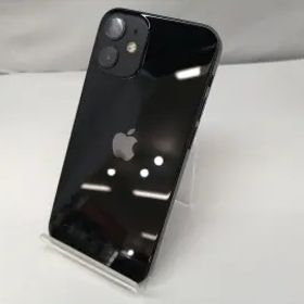【中古】Apple ymobile 【SIMロック解除済み】 iPhone 12 mini 128GB ブラック MGDJ3J/A【札幌】保証期間１ヶ月【ランクB】
