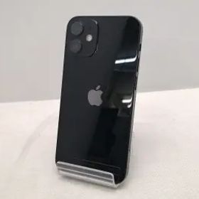 【中古】Apple au 【SIMロック解除済み】 iPhone 12 mini 128GB ブラック MGDJ3J/A【仙台駅東口】保証期間１ヶ月【ランクC】