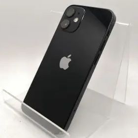 【中古】Apple docomo 【SIMロックあり】 iPhone 12 mini 128GB ブラック MGDJ3J/A【川崎駅前】保証期間１ヶ月【ランクC】