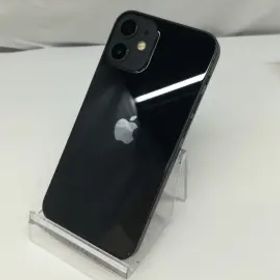 【中古】Apple ymobile 【SIMロック解除済み】 iPhone 12 mini 128GB ブラック MGDJ3J/A【札幌】保証期間１ヶ月【ランクC】