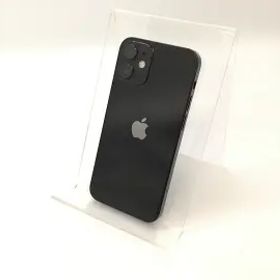 【中古】Apple 国内版 【SIMフリー】 iPhone 12 mini 128GB ブラック MGDJ3J/A【秋葉4号】保証期間１ヶ月【ランクC】