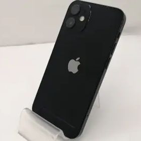 【中古】Apple 国内版 【SIMフリー】 iPhone 12 mini 128GB ブラック MGDJ3J/A【川越クレアモール】保証期間１ヶ月【ランクB】