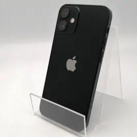【中古】Apple UQmobile 【SIMロック解除済み】 iPhone 12 mini 128GB ブラック MGDJ3J/A【ECセンター】保証期間１ヶ月【ランクC】