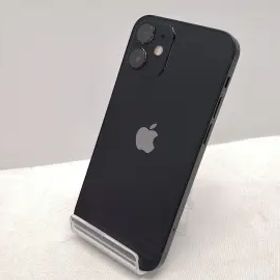 【中古】Apple au 【SIMロック解除済み】 iPhone 12 mini 128GB ブラック MGDJ3J/A【仙台駅東口】保証期間１ヶ月【ランクC】
