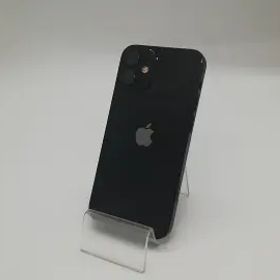 【中古】Apple 国内版 【SIMフリー】 iPhone 12 mini 128GB ブラック MGDJ3J/A【那珂川】保証期間１ヶ月【ランクC】