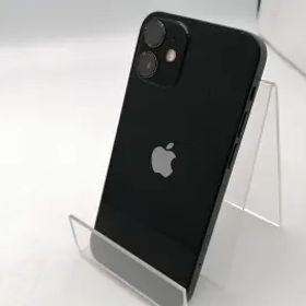 【中古】Apple 国内版 【SIMフリー】 iPhone 12 mini 128GB ブラック MGDJ3J/A【ECセンター】保証期間１ヶ月【ランクC】