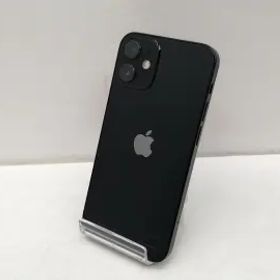 【中古】Apple 楽天モバイル 【SIMフリー】 iPhone 12 mini 128GB ブラック MGDJ3J/A【仙台イービーンズ】保証期間１ヶ月【ランクB】