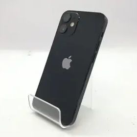 【中古】Apple au 【SIMロック解除済み】 iPhone 12 mini 128GB ブラック MGDJ3J/A【立川フロム中武】保証期間１ヶ月【ランクB】