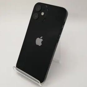【中古】Apple 楽天モバイル 【SIMフリー】 iPhone 12 mini 128GB ブラック MGDJ3J/A【スマーク伊勢崎】保証期間１ヶ月【ランクB】