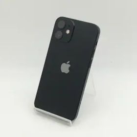 【中古】Apple au 【SIMロック解除済み】 iPhone 12 mini 128GB ブラック MGDJ3J/A【神戸】保証期間１ヶ月【ランクC】