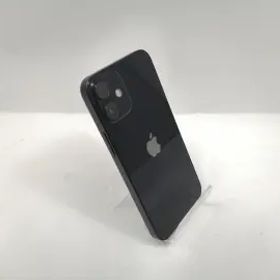 【中古】Apple 国内版 【SIMフリー】 iPhone 12 mini 128GB ブラック MGDJ3J/A【宇田川】保証期間１ヶ月【ランクC】