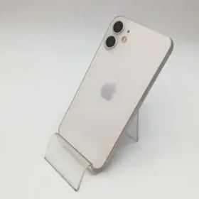 【中古】Apple au 【SIMロック解除済み】 iPhone 12 mini 256GB ホワイト MGDT3J/A【秋葉本店】保証期間１ヶ月【ランクB】