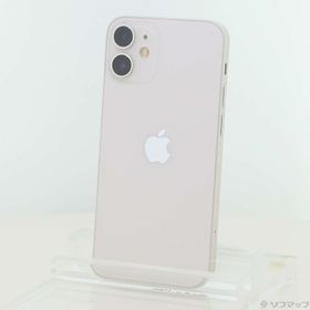 (中古)Apple iPhone12 mini 256GB ホワイト MGDT3J/A SIMフリー(269-ud)
