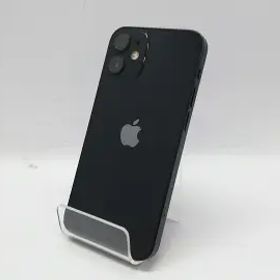 【中古】Apple docomo 【SIMロック解除済み】 iPhone 12 mini 64GB ブラック MGA03J/A【立川フロム中武】保証期間１ヶ月【ランクB】