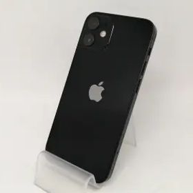【中古】Apple au 【SIMロック解除済み】 iPhone 12 mini 64GB ブラック MGA03J/A【川越クレアモール】保証期間１ヶ月【ランクA】