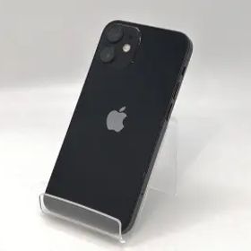 【中古】Apple au 【SIMロック解除済み】 iPhone 12 mini 64GB ブラック MGA03J/A【浜松駅前】保証期間１ヶ月【ランクA】