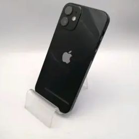 【中古】Apple 国内版 【SIMフリー】 iPhone 12 mini 64GB ブラック MGA03J/A【秋葉本店】保証期間１ヶ月【ランクC】