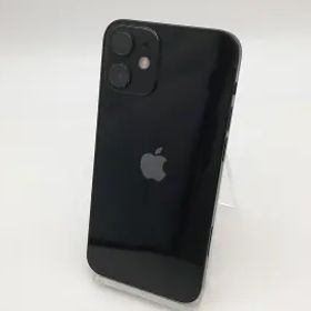 【中古】Apple docomo 【SIMロック解除済み】 iPhone 12 mini 64GB ブラック MGA03J/A【鹿児島中町】保証期間１ヶ月【ランクB】