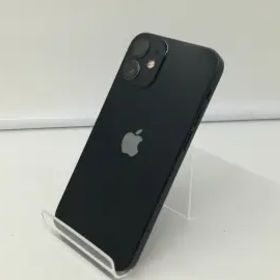 【中古】Apple docomo 【SIMロック解除済み】 iPhone 12 mini 64GB ブラック MGA03J/A【札幌】保証期間１ヶ月【ランクC】