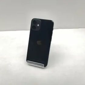 【中古】Apple SoftBank 【SIMロック解除済み】 iPhone 12 mini 64GB ブラック MGA03J/A【仙台イービーンズ】保証期間１ヶ月【ランクA】
