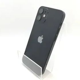 【中古】Apple docomo 【SIMロック解除済み】 iPhone 12 mini 64GB ブラック MGA03J/A【熊本】保証期間１ヶ月【ランクA】