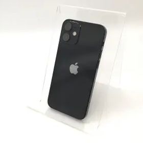 【中古】Apple 楽天モバイル 【SIMフリー】 iPhone 12 mini 64GB ブラック MGA03J/A【秋葉4号】保証期間１ヶ月【ランクB】