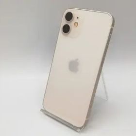 【中古】Apple docomo 【SIMロック解除済み】 iPhone 12 mini 64GB ホワイト MGA63J/A【鹿児島中町】保証期間１ヶ月【ランクB】