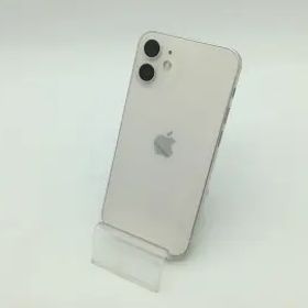【中古】Apple 国内版 【SIMフリー】 iPhone 12 mini 64GB ホワイト MGA63J/A【OSU301】保証期間１ヶ月【ランクA】
