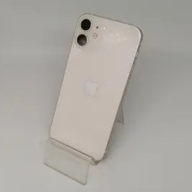 【中古】Apple SoftBank 【SIMロック解除済み】 iPhone 12 mini 64GB ホワイト MGA63J/A【OSU301】保証期間１ヶ月【ランクB】