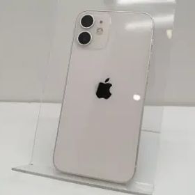 【中古】Apple docomo 【SIMロック解除済み】 iPhone 12 mini 64GB ホワイト MGA63J/A【仙台イービーンズ】保証期間１ヶ月【ランクA】