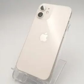 【中古】Apple SoftBank 【SIMロック解除済み】 iPhone 12 mini 64GB ホワイト MGA63J/A【ECセンター】保証期間１ヶ月【ランクB】
