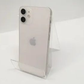 【中古】Apple au 【SIMロック解除済み】 iPhone 12 mini 64GB ホワイト MGA63J/A【宇田川】保証期間１ヶ月【ランクA】