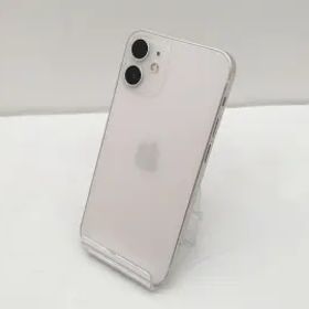 【中古】Apple au 【SIMロック解除済み】 iPhone 12 mini 64GB ホワイト MGA63J/A【仙台イービーンズ】保証期間１ヶ月【ランクB】