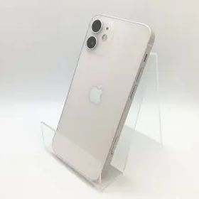 【中古】Apple docomo 【SIMロック解除済み】 iPhone 12 mini 64GB ホワイト MGA63J/A【熊本】保証期間１ヶ月【ランクA】