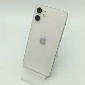 【中古】Apple au 【SIMロック解除済み】 iPhone 12 mini 64GB ホワイト MGA63J/A【OSU301】保証期間１ヶ月【ランクB】