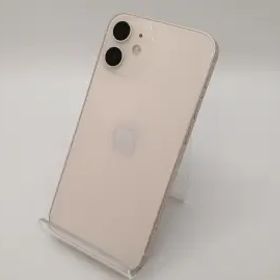 【中古】Apple au 【SIMロック解除済み】 iPhone 12 mini 64GB ホワイト MGA63J/A【三宮センター】保証期間１ヶ月【ランクB】