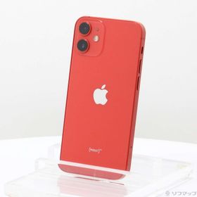 (中古)Apple iPhone12 mini 128GB プロダクトレッド MGDN3J/A SIMフリー(258-ud)