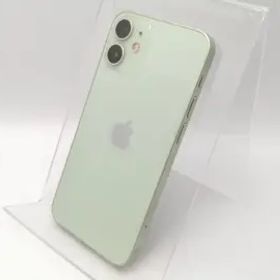 【中古】Apple 国内版 【SIMフリー】 iPhone 12 mini 256GB グリーン MGDW3J/A【高崎モントレー】保証期間１週間【ランクC】