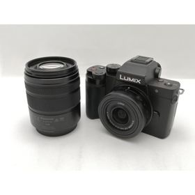 【中古】Panasonic LUMIX G100D ダブルズームレンズキット Wキット DC-G100DW-K ブラック【新宿2】保証期間１ヶ月【ランクA】