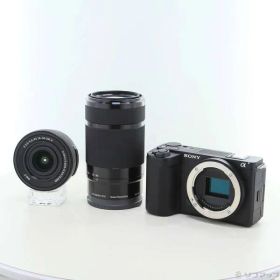ソフマップ 〔中古品〕 VLOGCAM ZV-E10 II ダブルズームレンズキット ブラック ZV-E10M2X B【262】